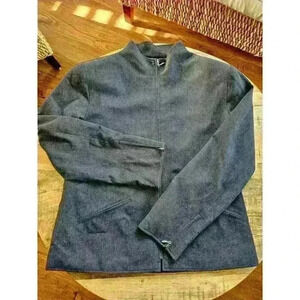 Lauren Ralph Lauren Women's Wool Jacket Size 10 Zip Up Light Weight